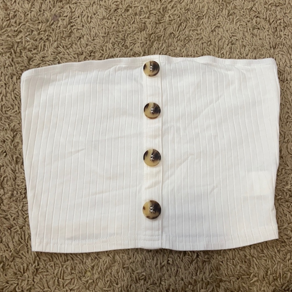 White tube top